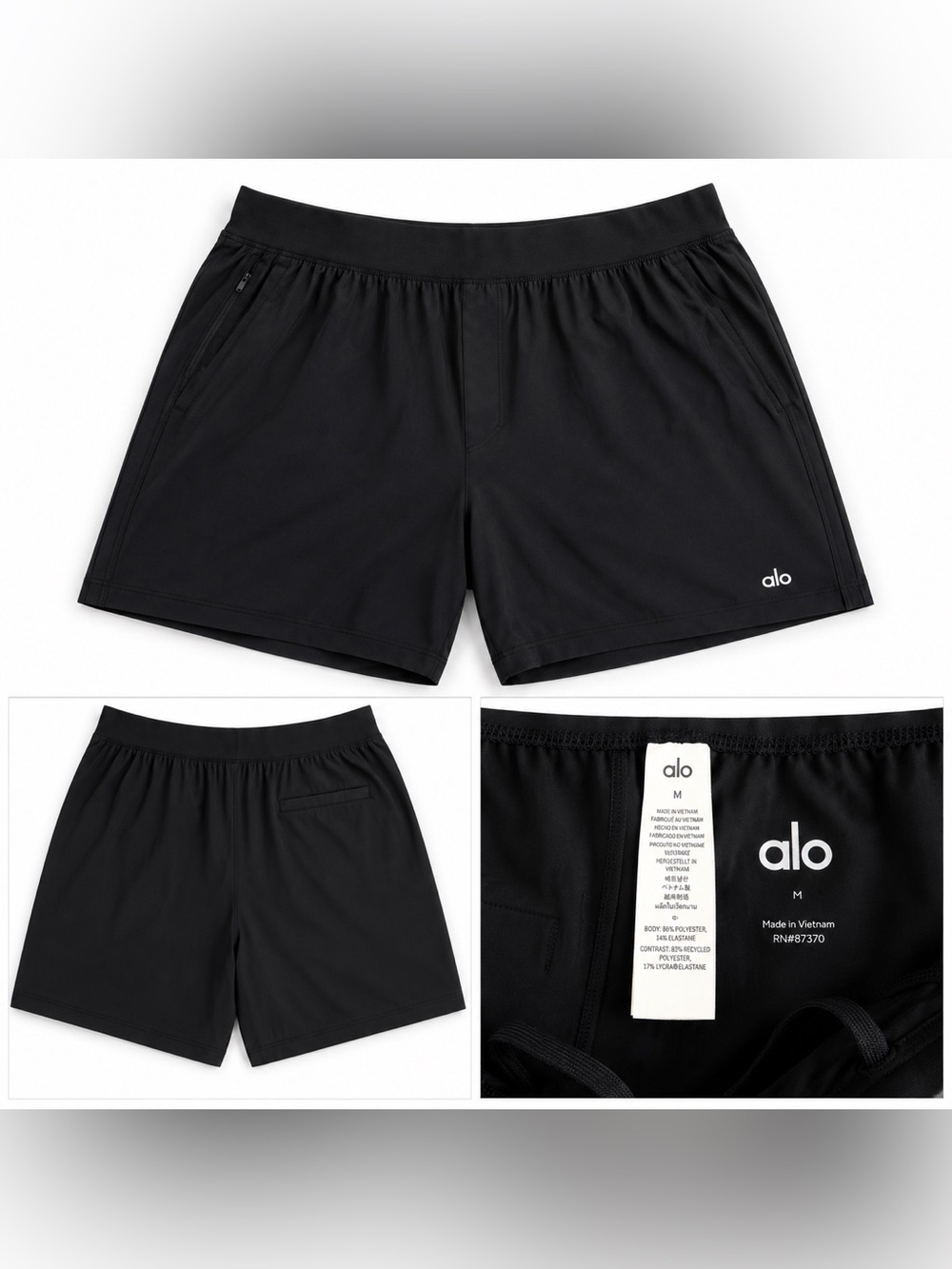 ALO Men’s Repetition Shorts - Picture 3 of 4